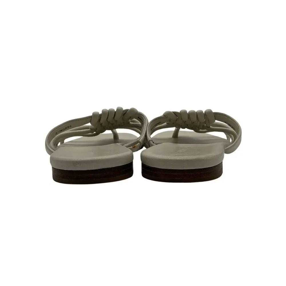Vince Braided Cream Dae Sandals Size 7.5